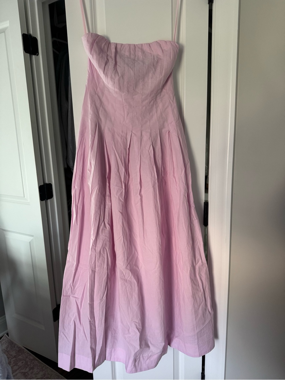 Hello Molly Strapless Light Pink Dress